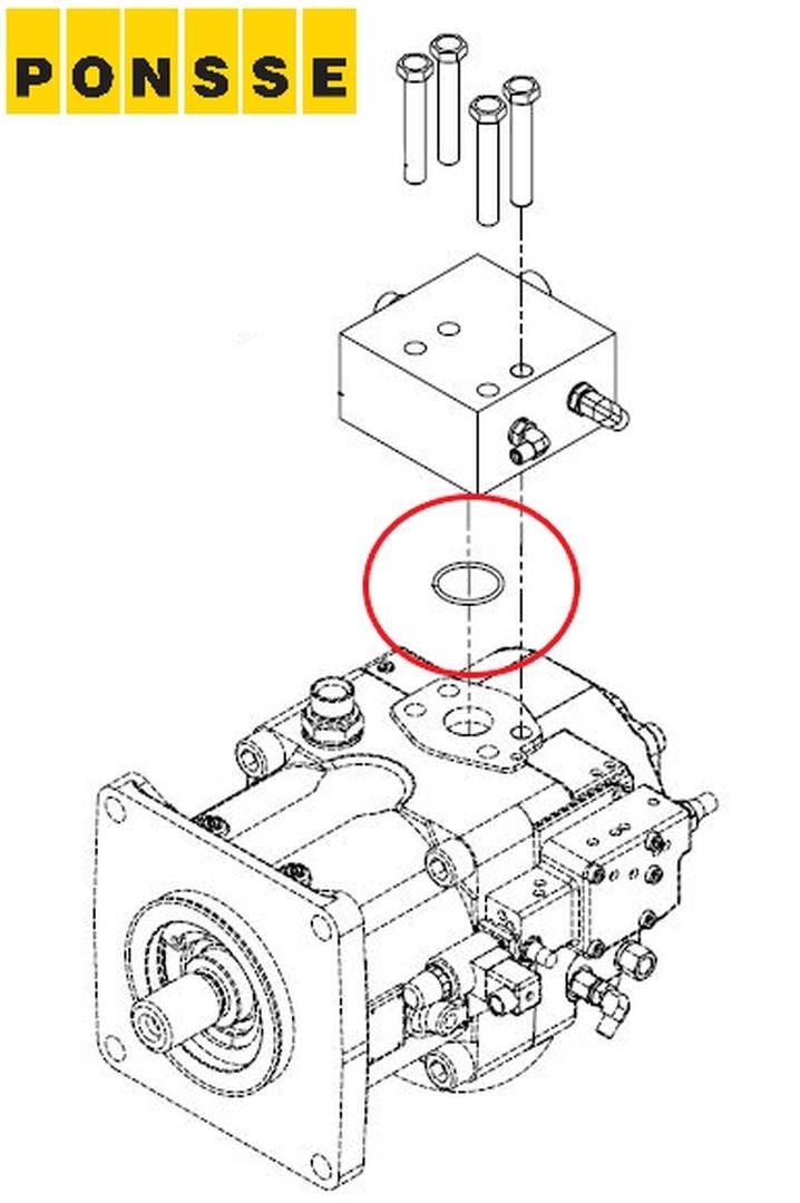 Ponsse 0042472 Hydrauliikka