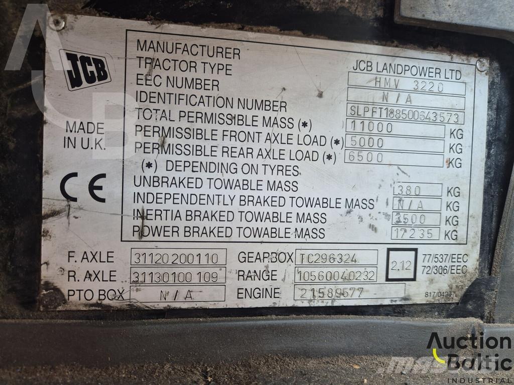 JCB Fastrac 3220 Traktorit