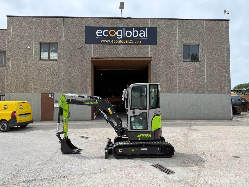 Zoomlion ZE27 GU Minikaivukoneet < 7t