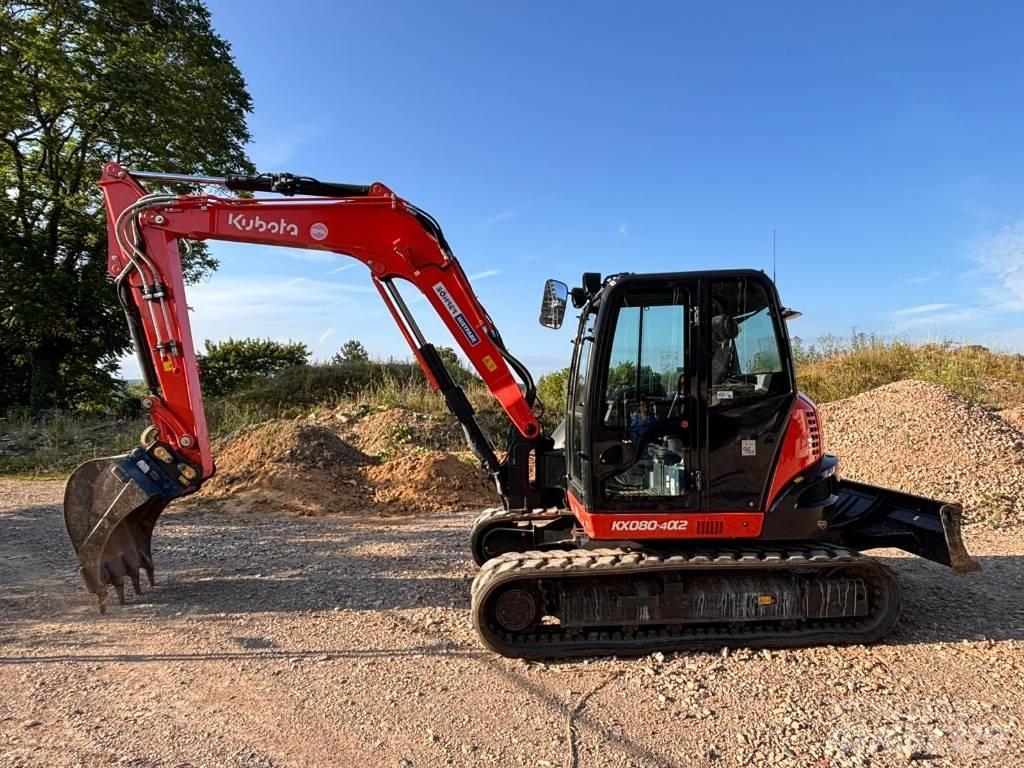 Kubota KX 080-4 Minikaivukoneet < 7t