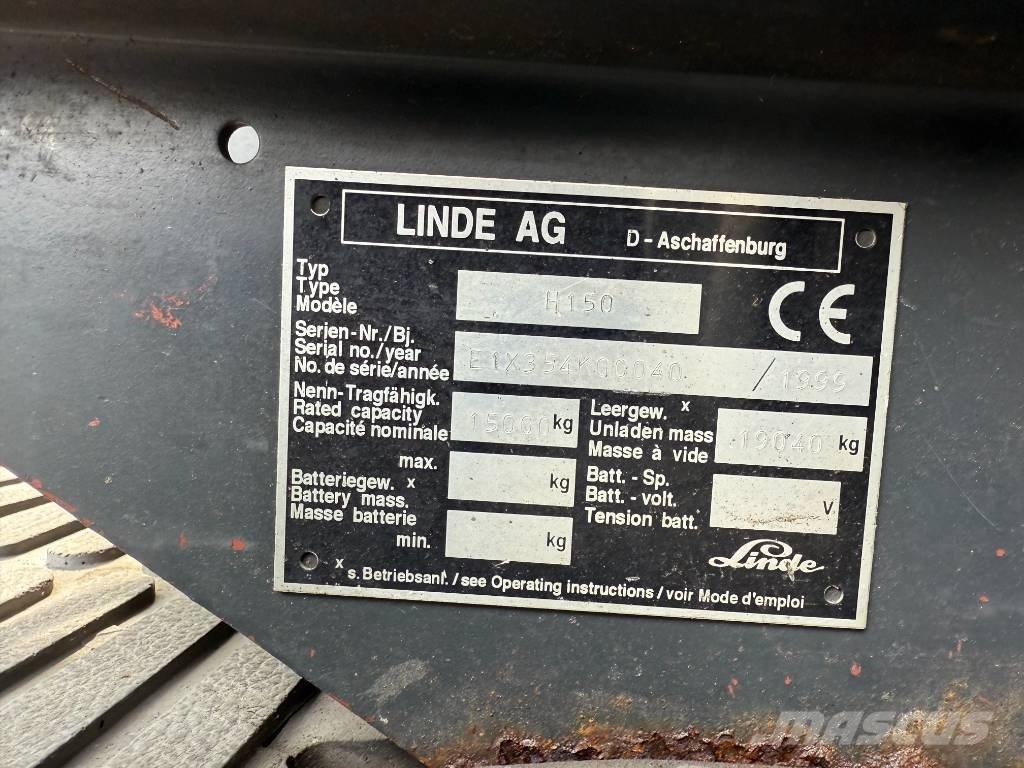 Linde H 150 D Dieseltrukit