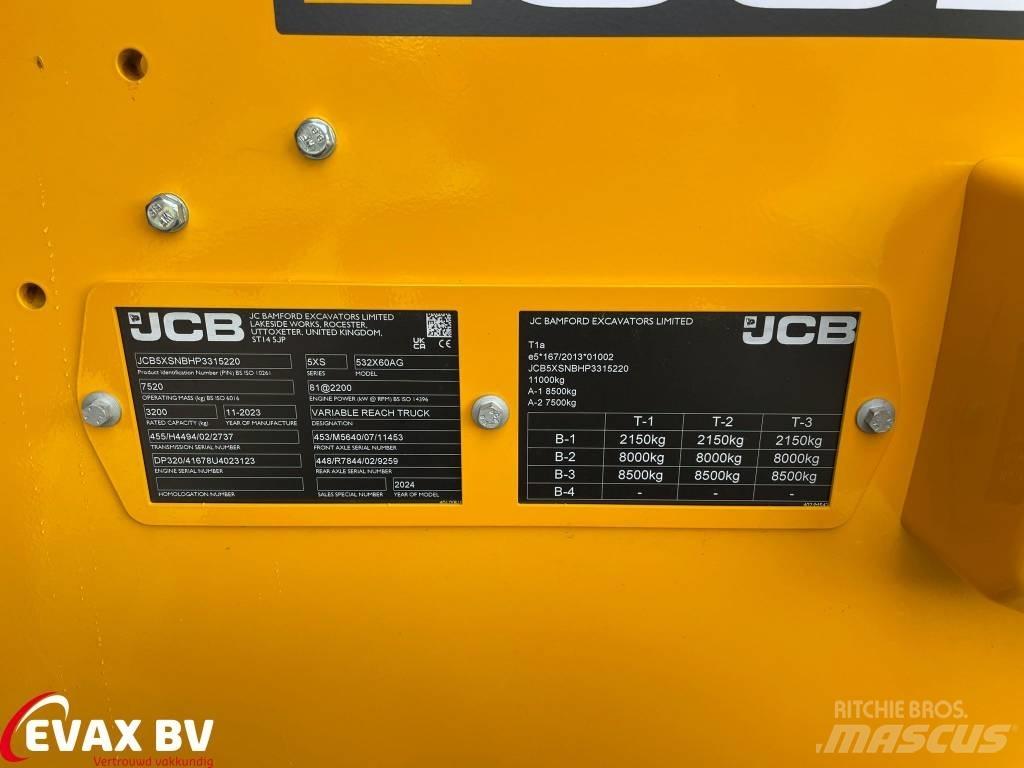 JCB 532-60 Maatalouskurottajat