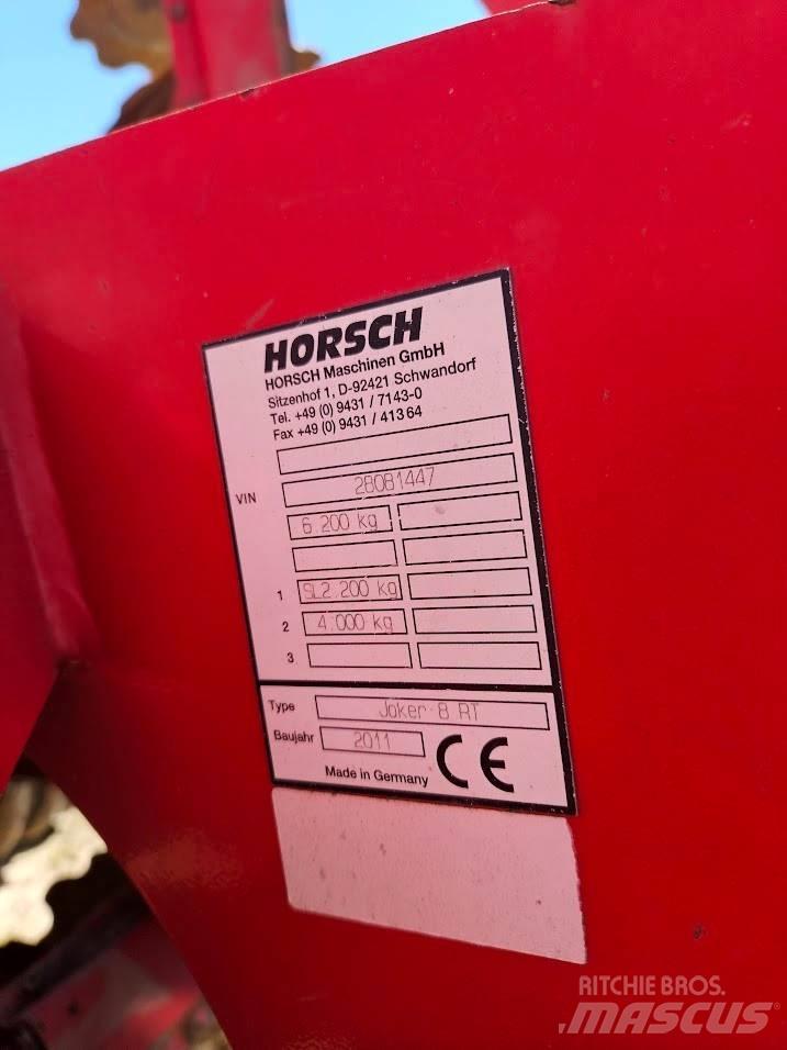 Horsch Joker 8 RT Kiekkomultaimet ja lautasäkeet