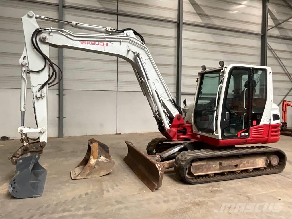 Takeuchi TB 290 Midikaivukoneet 7t - 12t
