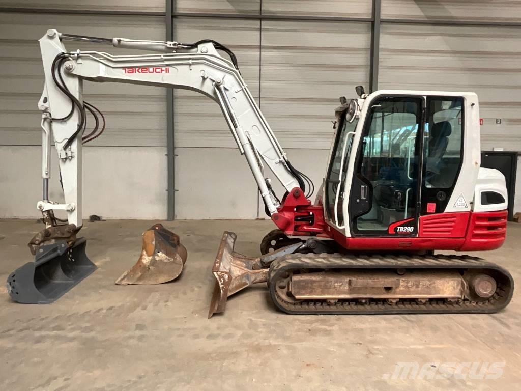 Takeuchi TB 290 Midikaivukoneet 7t - 12t