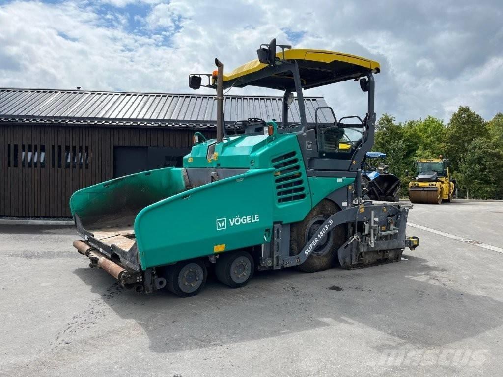 Vögele Super 1803-3i Asfalttikoneet