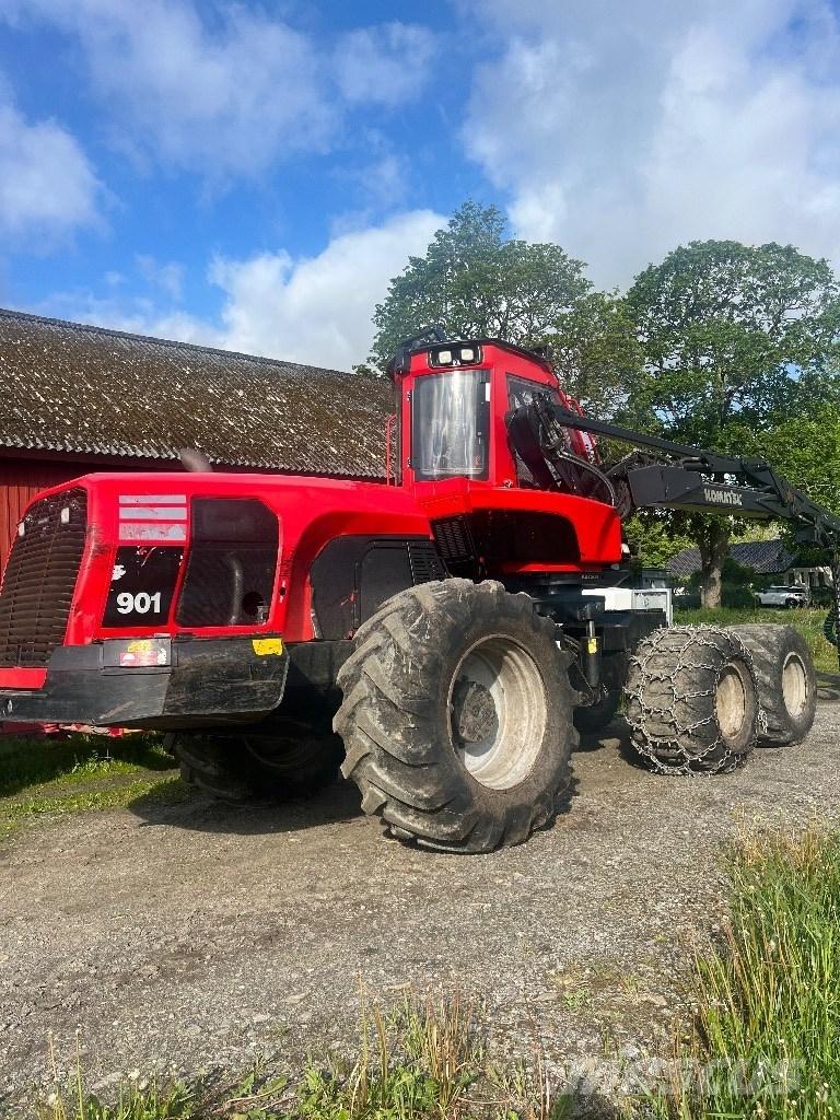 Komatsu 901 Harvesterit