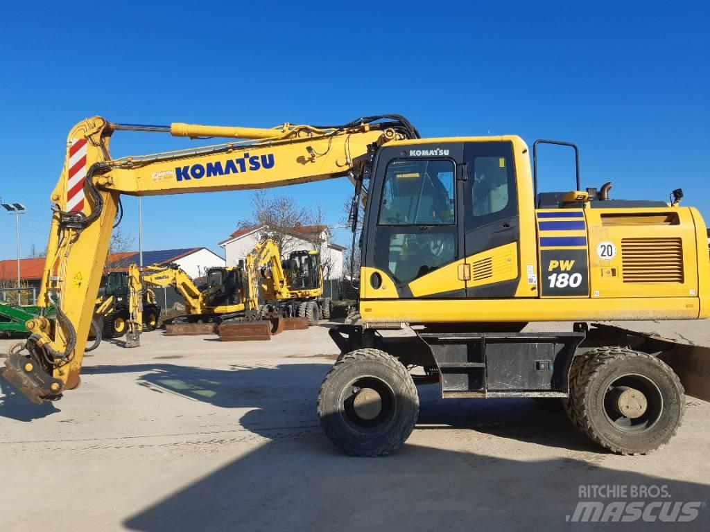 Komatsu PW180-11 Pyöräkaivukoneet