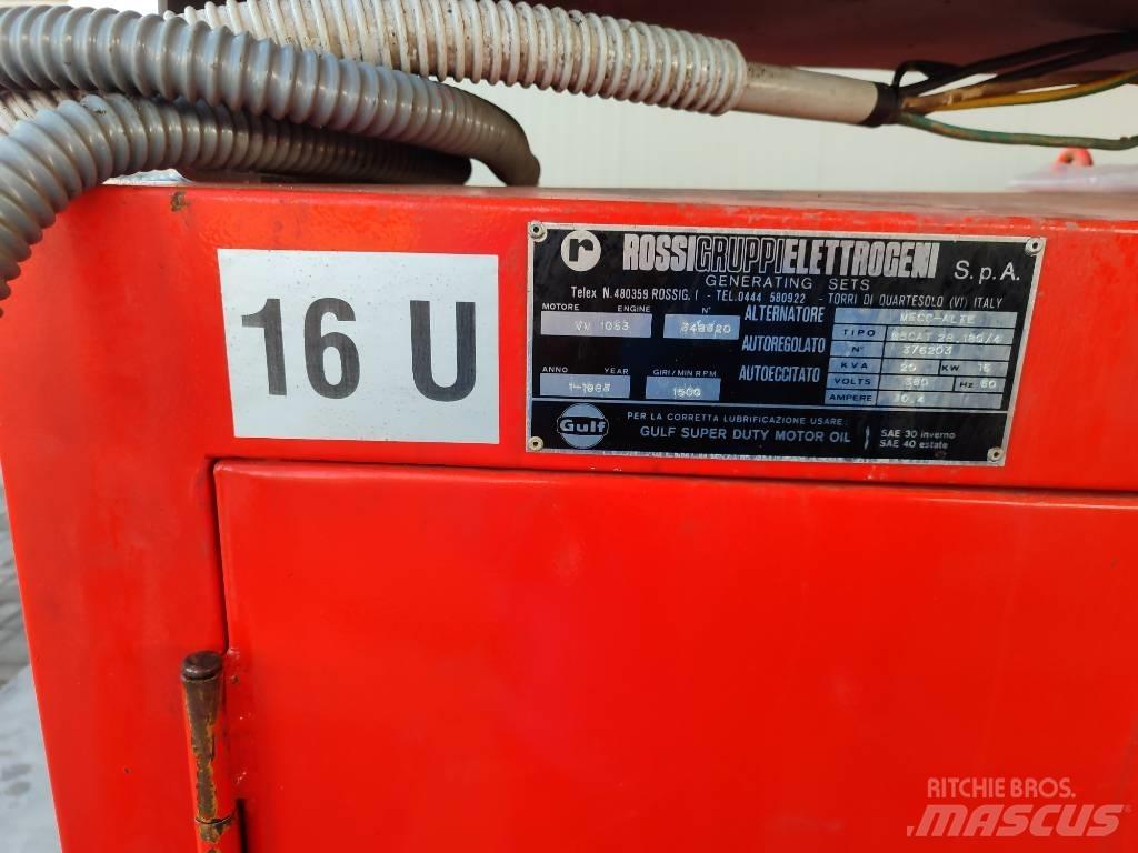 Rossi 16u Dieselgeneraattorit