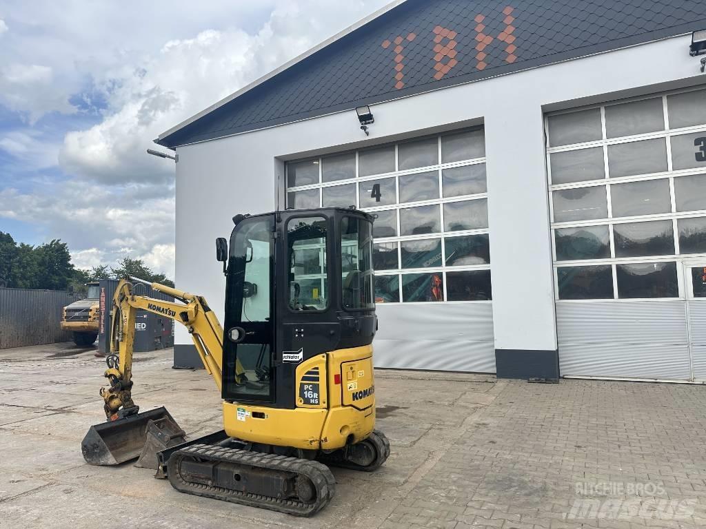 Komatsu PC 16 R-3HS Minikaivukoneet < 7t