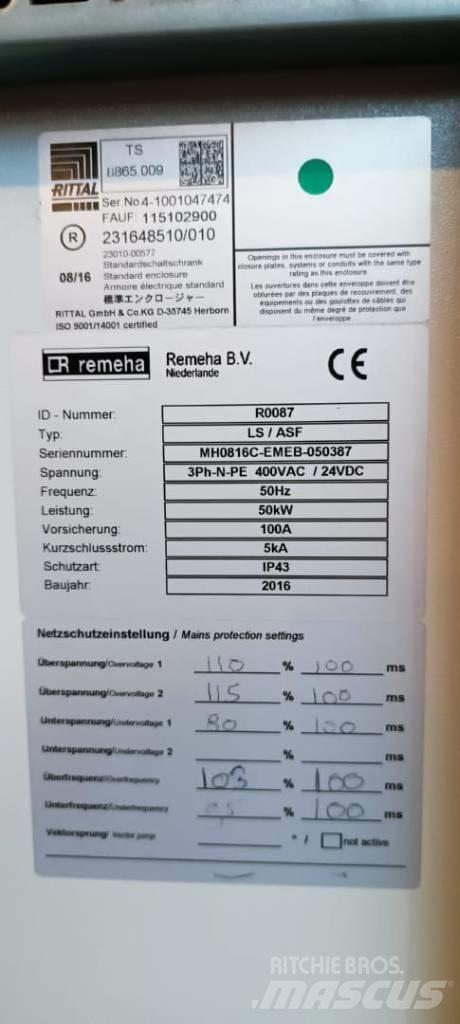  Remeha ELW 50-100 Kaasugeneraattorit