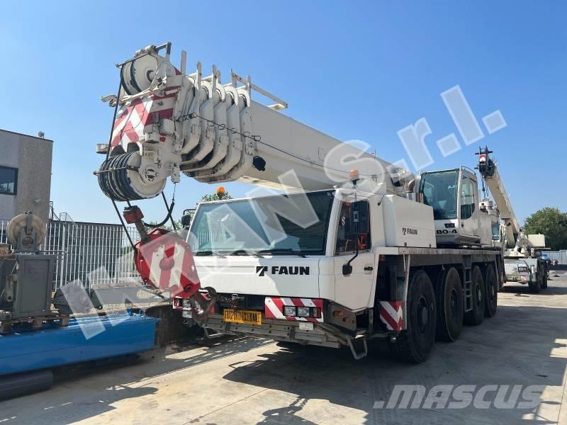 Tadano Faun ATF80-4 Mobiilinosturit