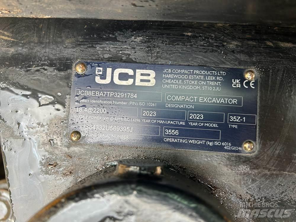 JCB 35Z-1 Minikaivukoneet < 7t