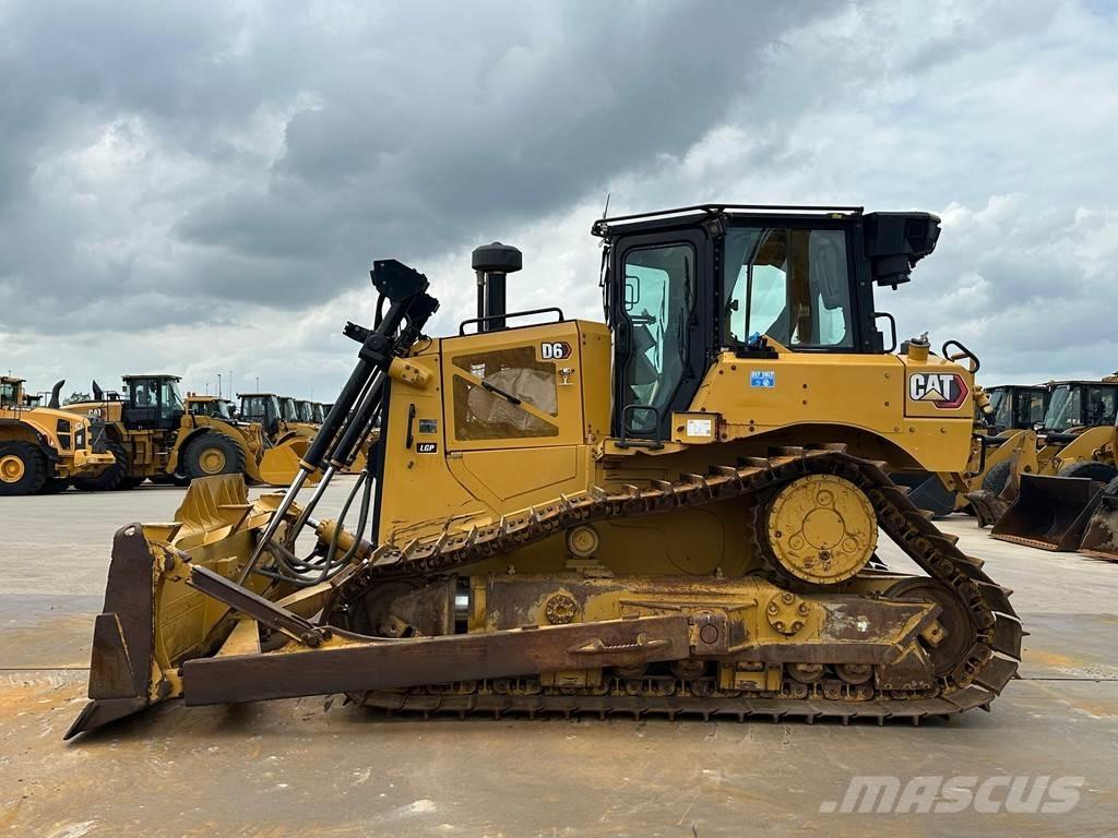 CAT D6 LGP Telaketjupuskutraktorit