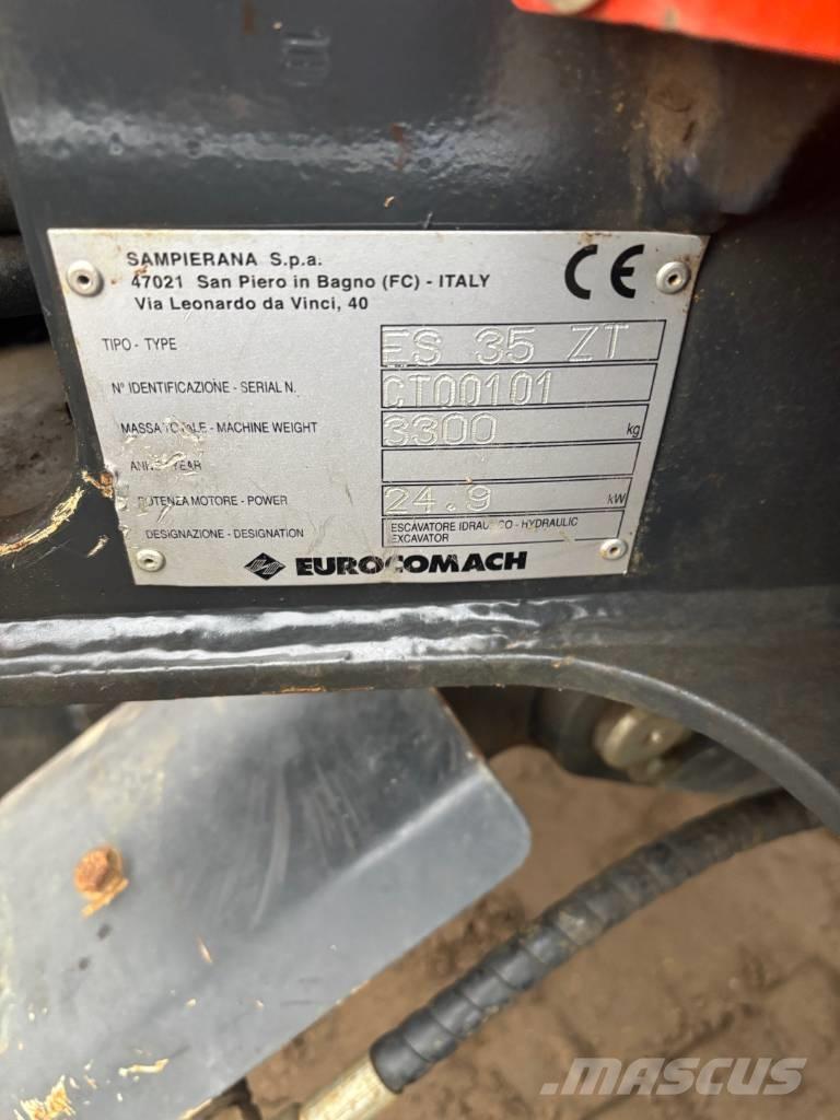 Eurocomach ES 35 ZT Minikaivukoneet < 7t