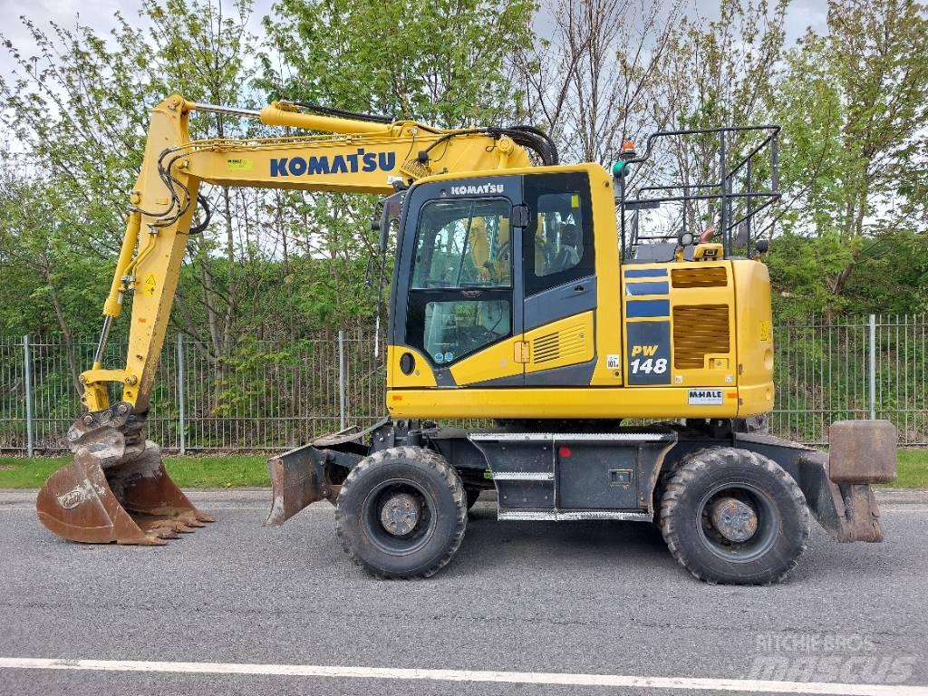 Komatsu PW148-11 Pyöräkaivukoneet