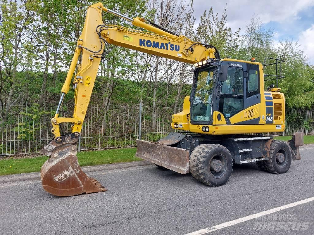 Komatsu PW148-11 Pyöräkaivukoneet