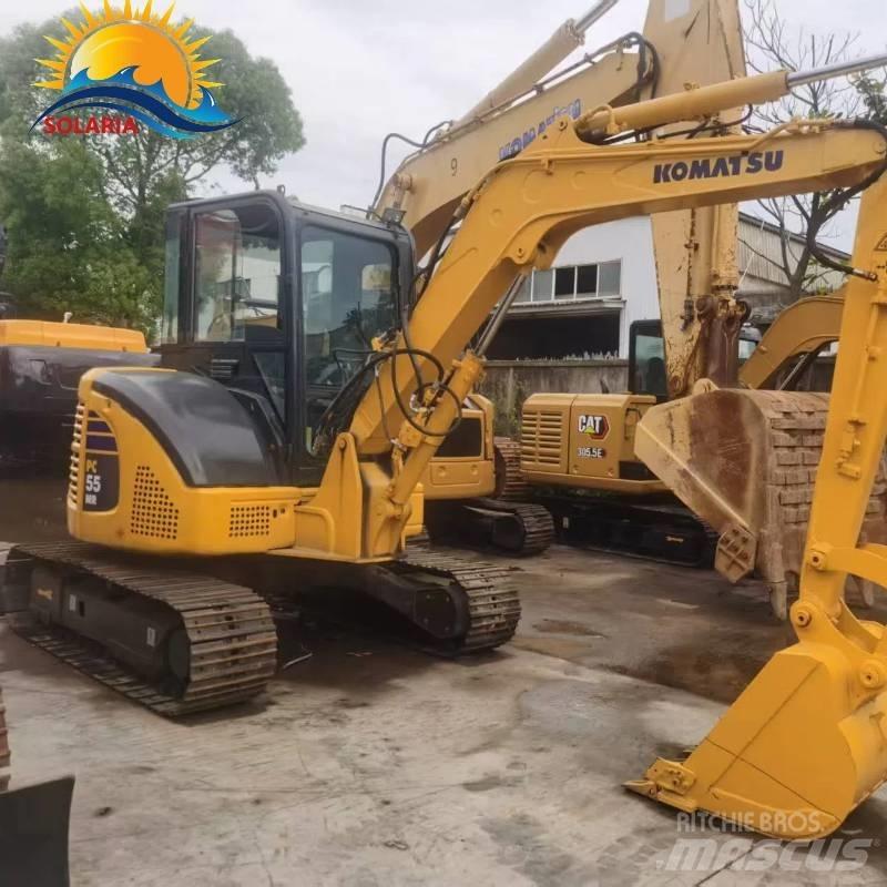 Komatsu PC 55 MR Telaketjupuskutraktorit