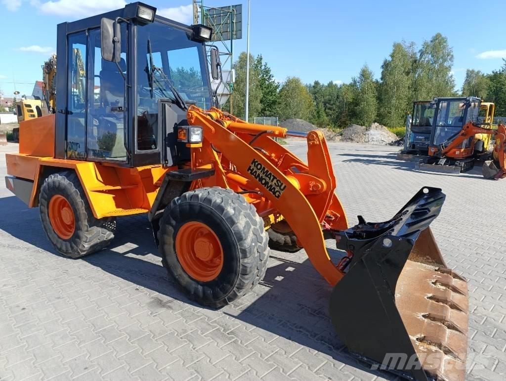 Hanomag 15 F Pyöräkuormaajat
