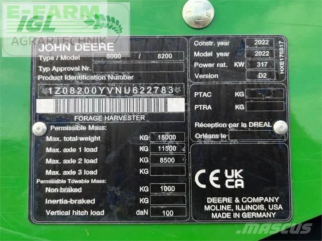 John Deere 8200 i Ajosilppurit