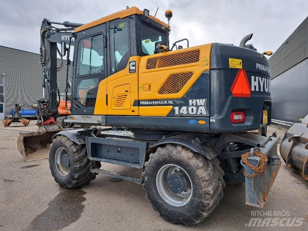 Hyundai HW140A Pyöräkaivukoneet