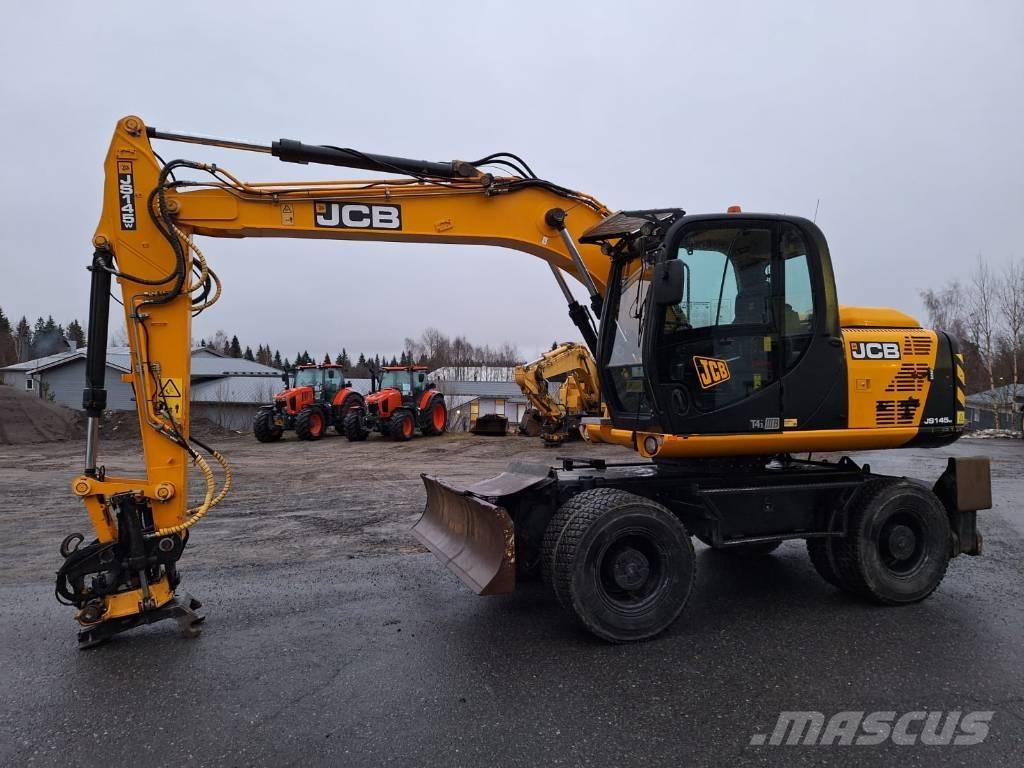 JCB JS 145 W Pyöräkaivukoneet