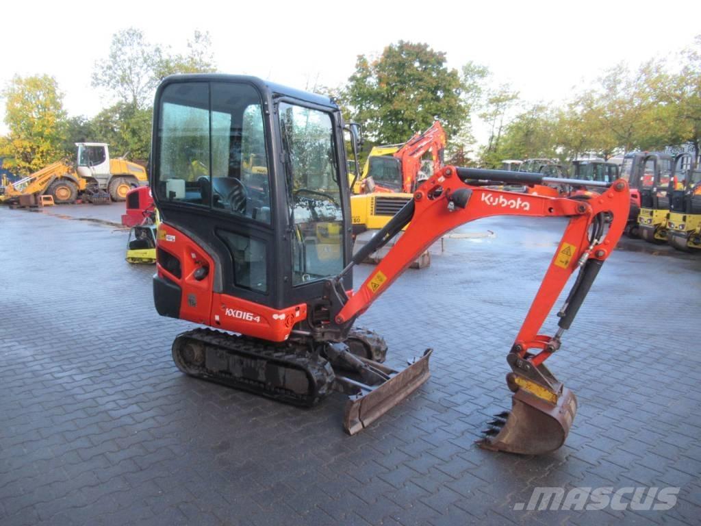 Kubota KX 016-4 Minikaivukoneet < 7t