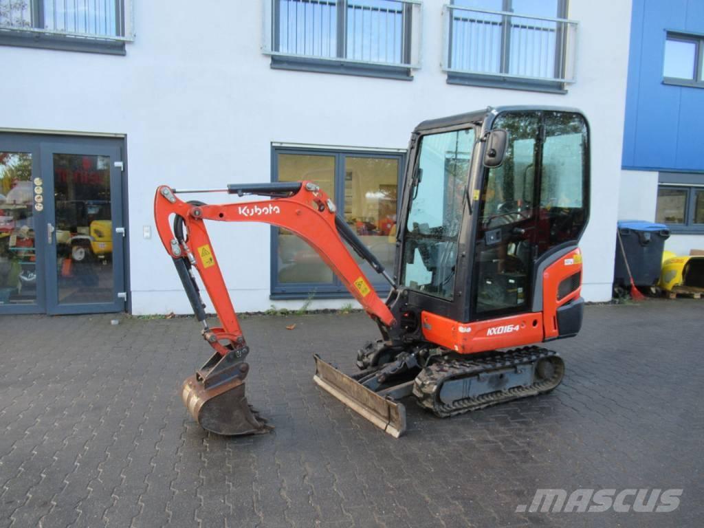 Kubota KX 016-4 Minikaivukoneet < 7t