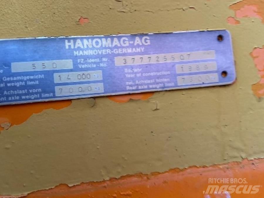Hanomag 55 D Pyöräkuormaajat