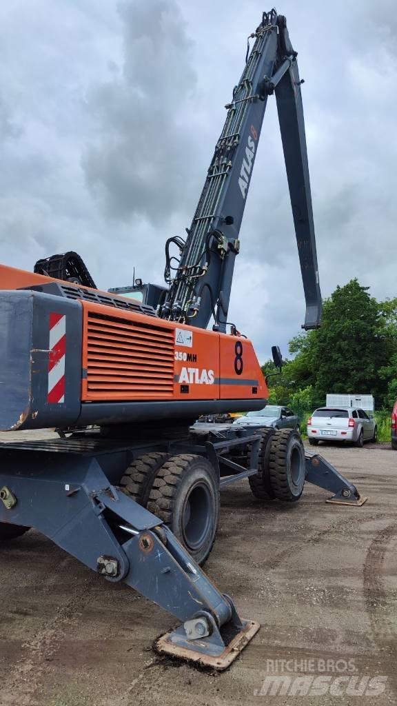Atlas 350 MH Jätteenkäsittelijät