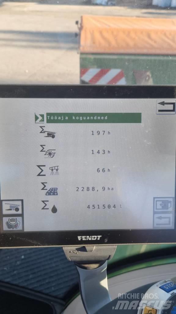 Fendt Rogator 366 Hinattavat ruiskut
