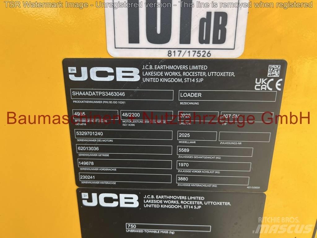 JCB 407 Klima -Demo- Pyöräkuormaajat