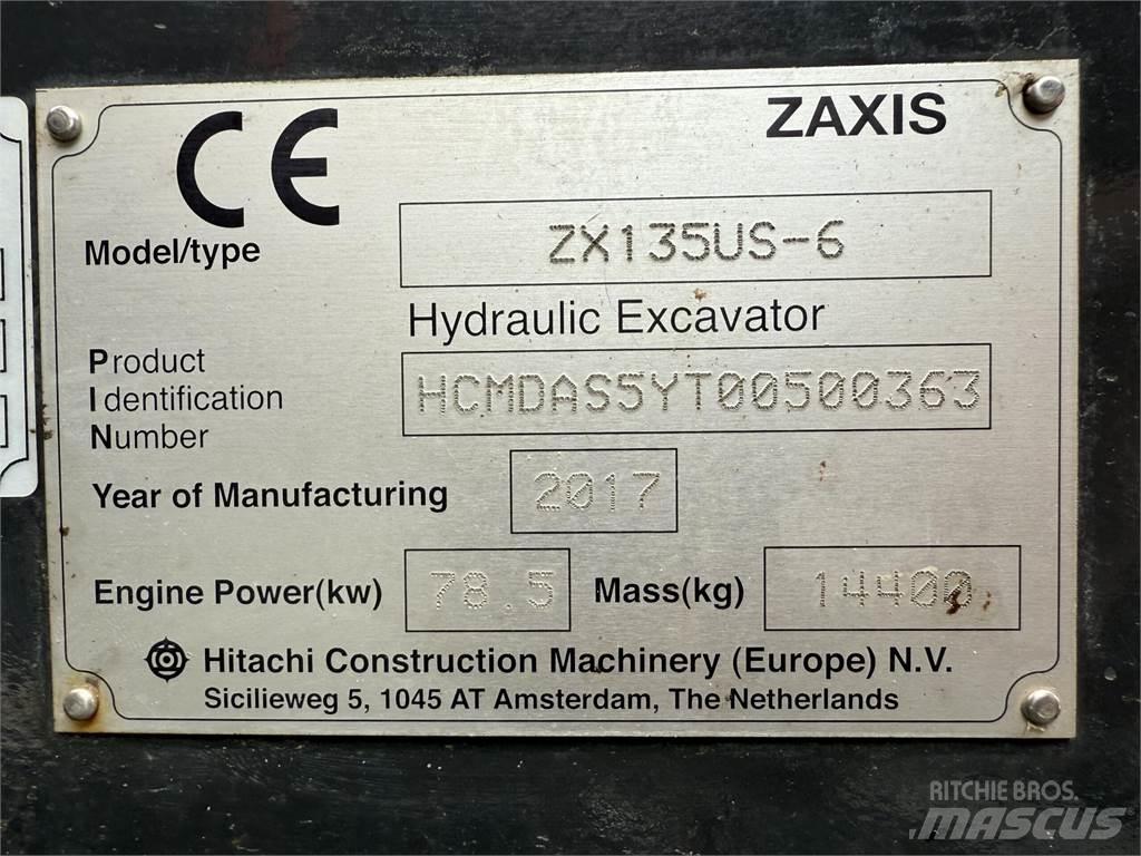 Hitachi ZX135US-6 Telakaivukoneet