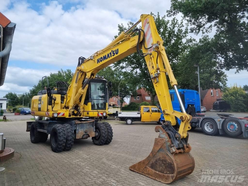 Komatsu PW 160-7E0 Pyöräkaivukoneet