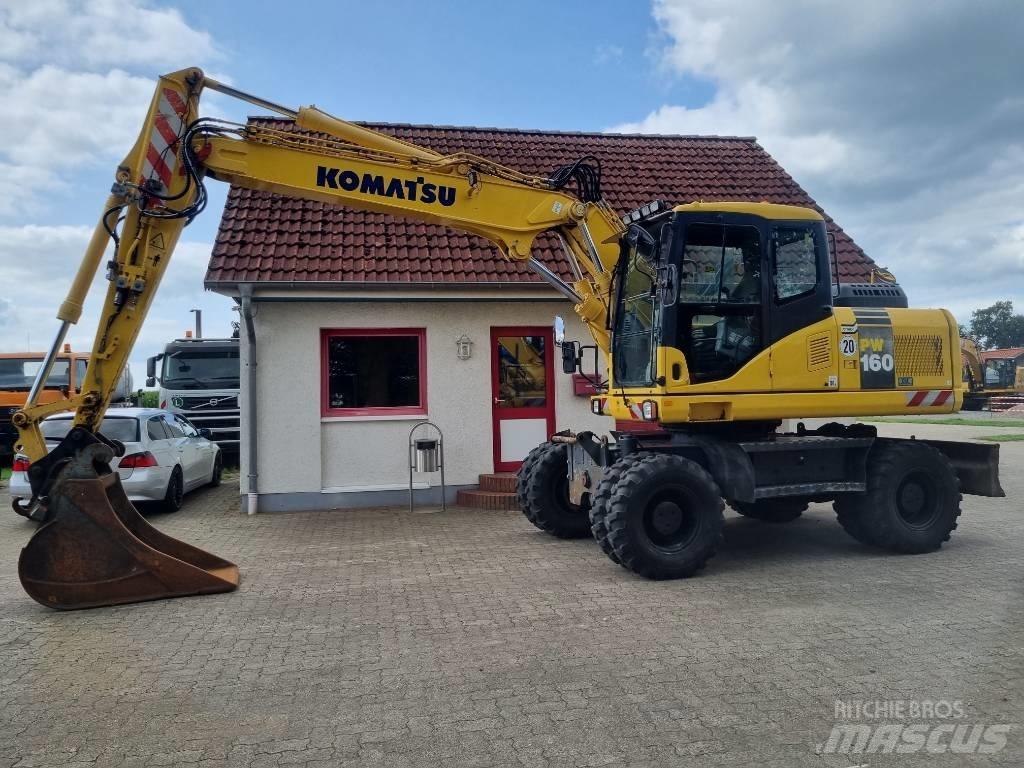 Komatsu PW 160-7E0 Pyöräkaivukoneet