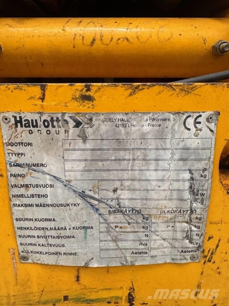 Haulotte Optimum  8 Saksilavat