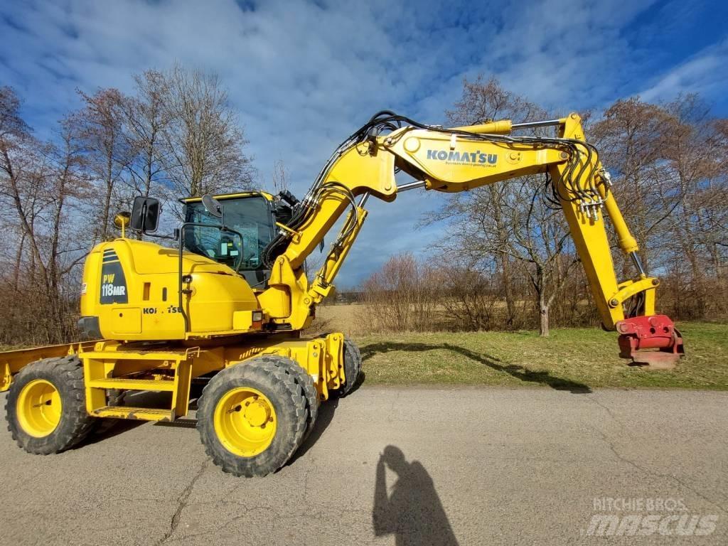 Komatsu PW 118 MR -8 Pyöräkaivukoneet