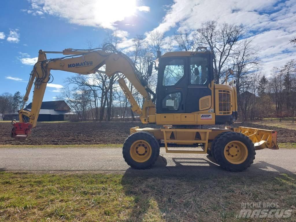 Komatsu PW 118 MR -8 Pyöräkaivukoneet