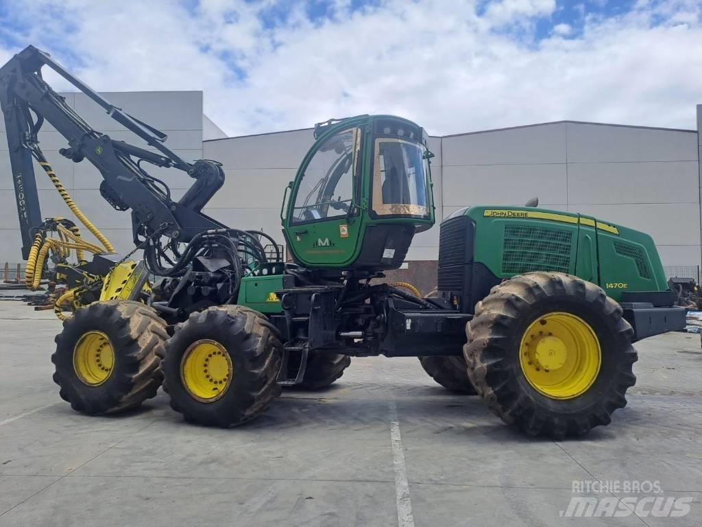 John Deere 1470E Harvesterit