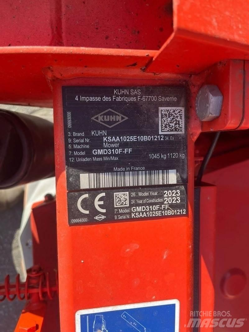 Kuhn GMD 310F Niittomurskaimet