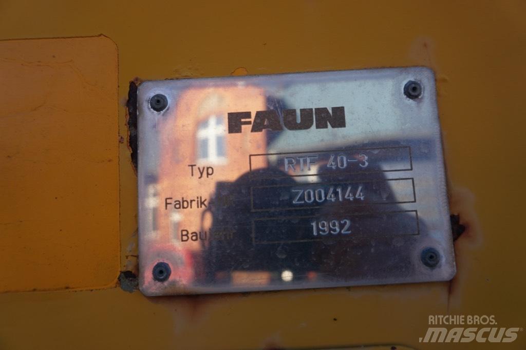 Faun RTF 40-3 Mobiilinosturit