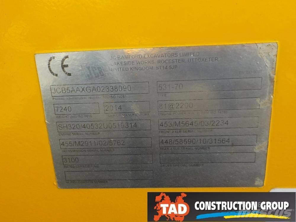 JCB 531-70 Kurottajat