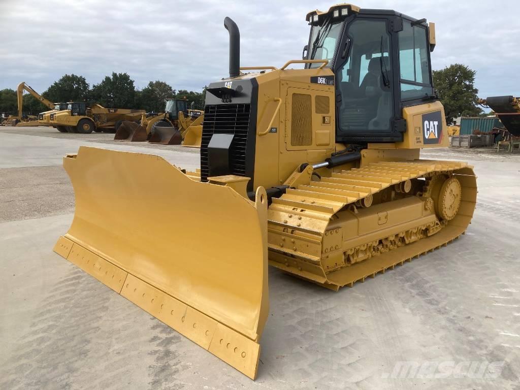 CAT D 6 K 2 LGP Telaketjupuskutraktorit
