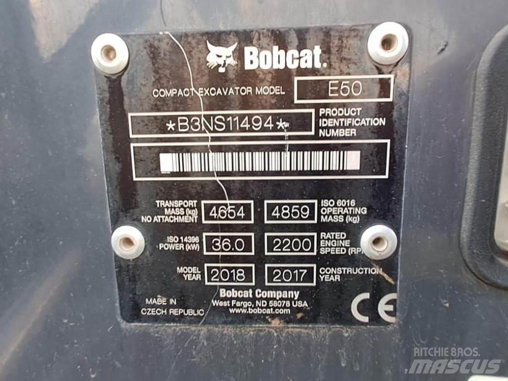 Bobcat E50 Minikaivukoneet < 7t