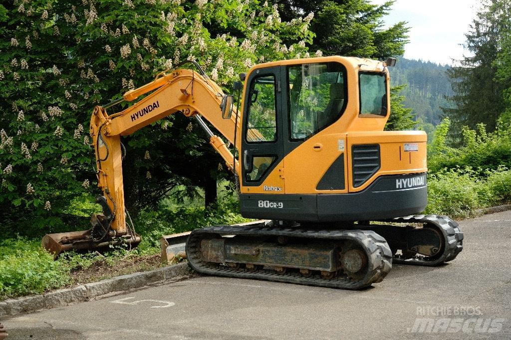 Hyundai R80CR-9 Midikaivukoneet 7t - 12t