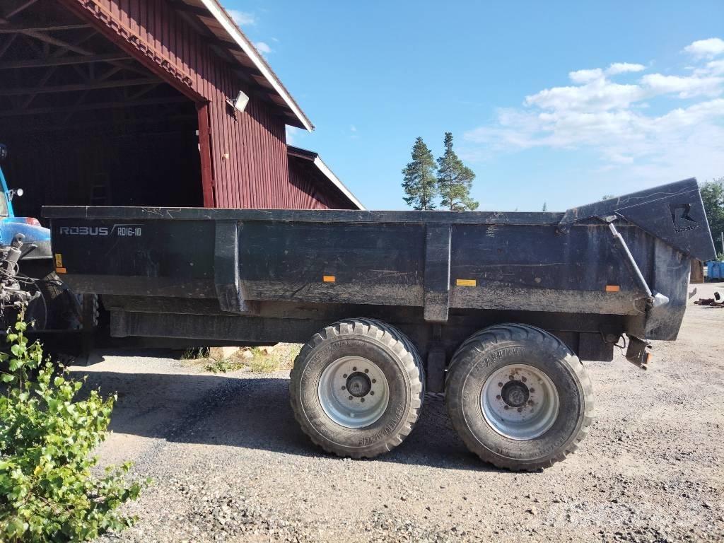 Robus RD16-10 Hardox Kippiperävaunut