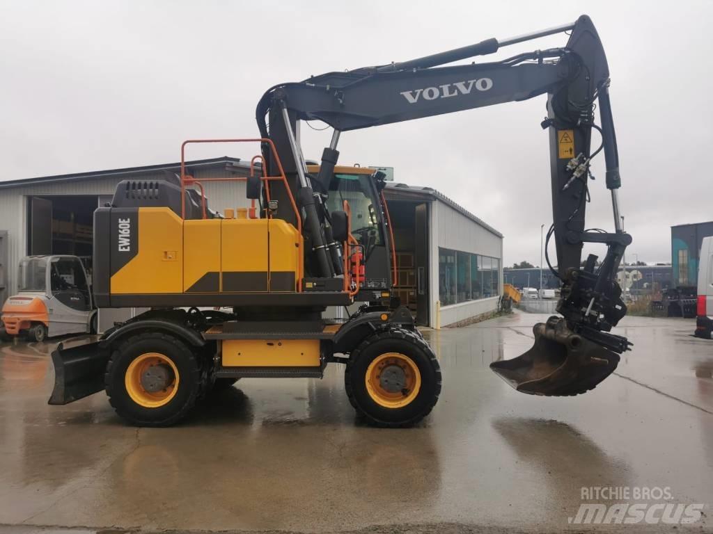 Volvo EW160E Pyöräkaivukoneet
