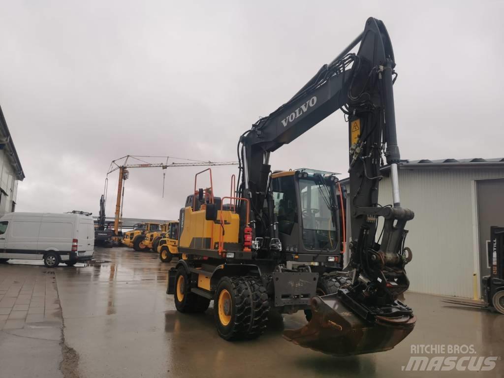 Volvo EW160E Pyöräkaivukoneet