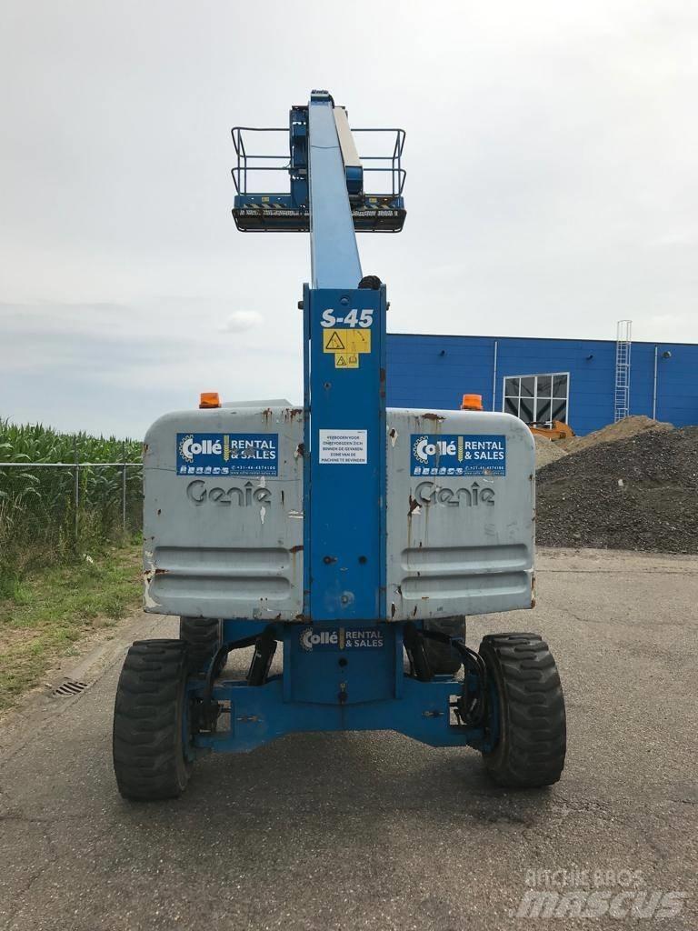 Genie S 45 Teleskooppipuominostimet