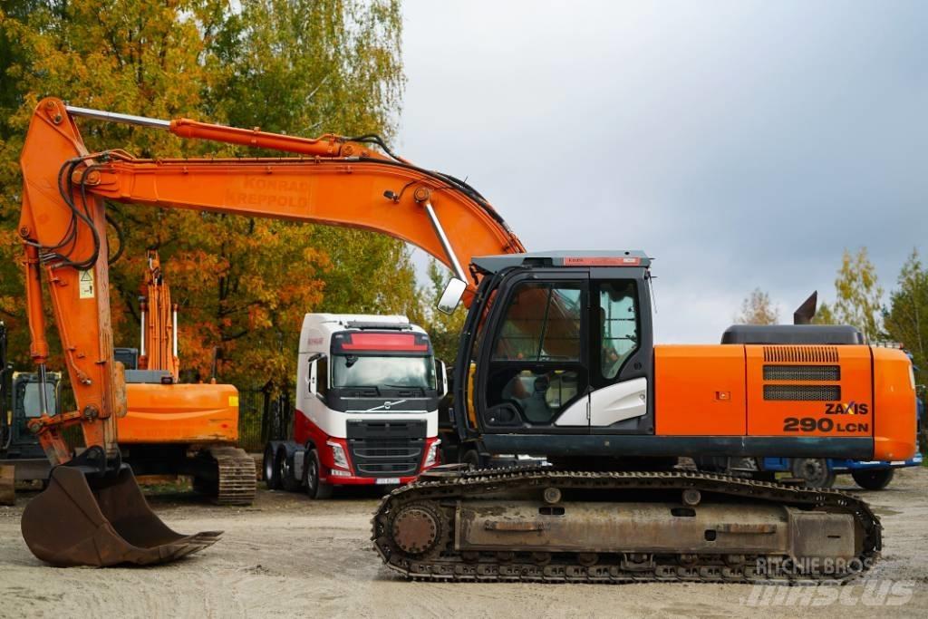 Hitachi ZX 290 Telakaivukoneet